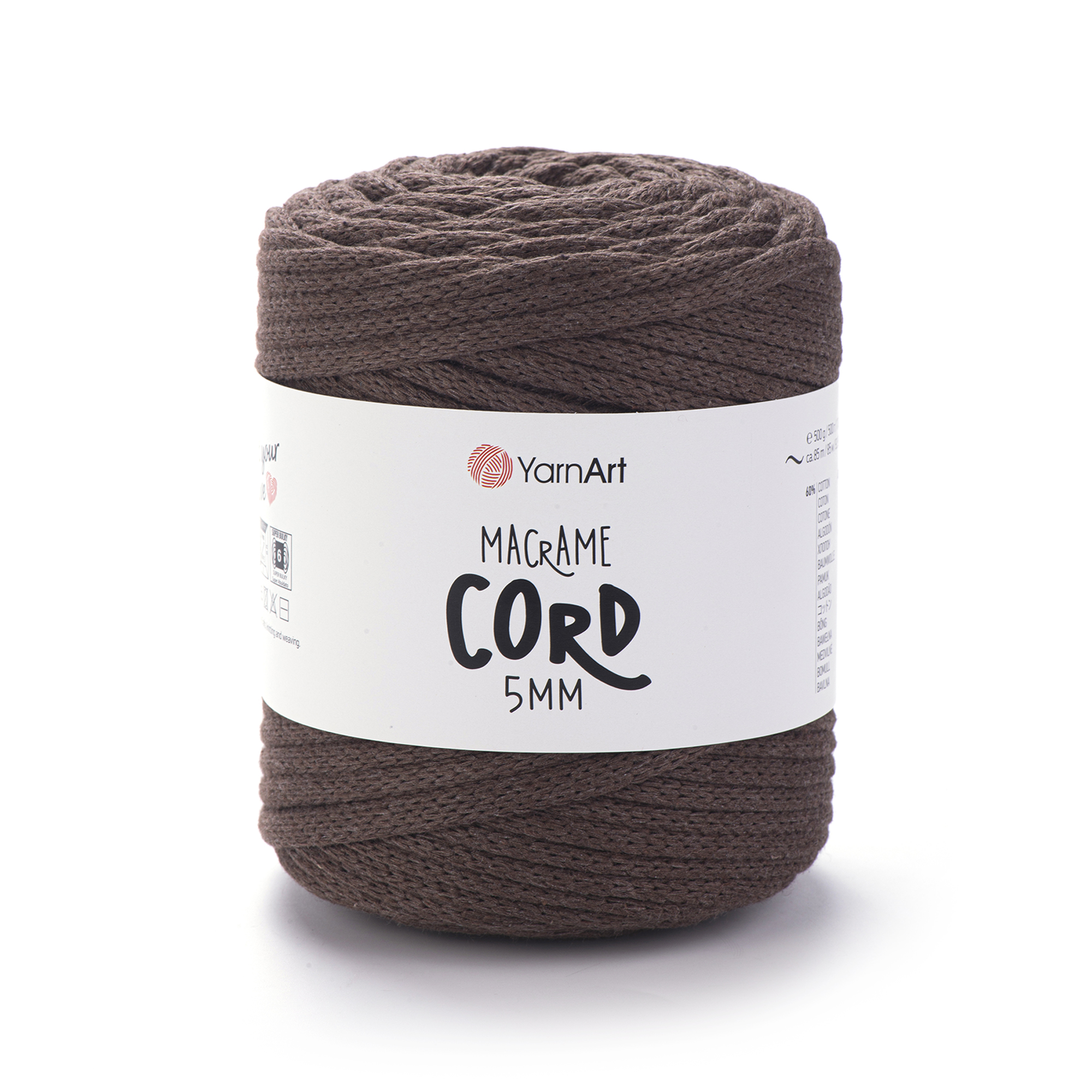 Пряжа YarnArt Macrame Cord 5mm 769