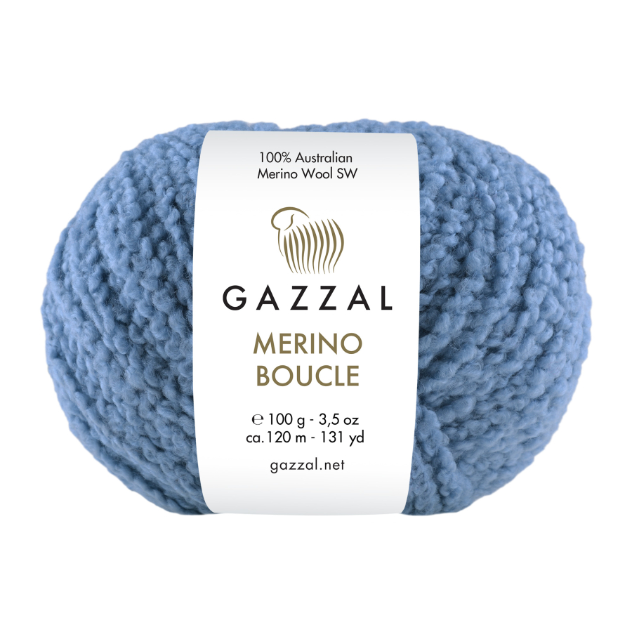 Пряжа Gazzal Merino Boucle 3771
