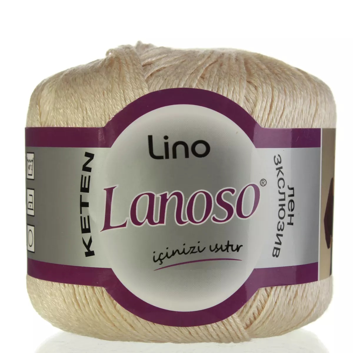 Пряжа Lanoso Lino 901