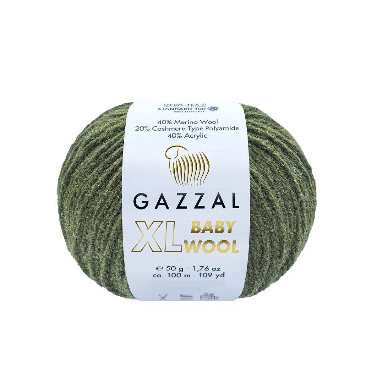 Пряжа Gazzal Baby Wool XL 840