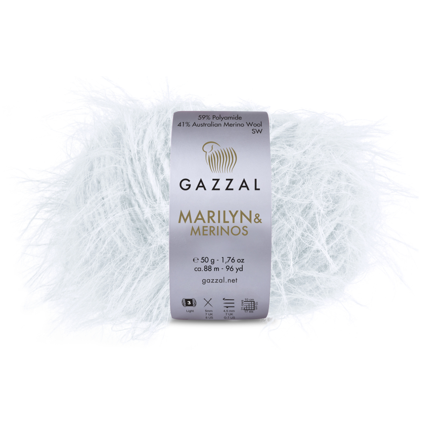 Пряжа Gazzal Marilyn&Merinos 8251