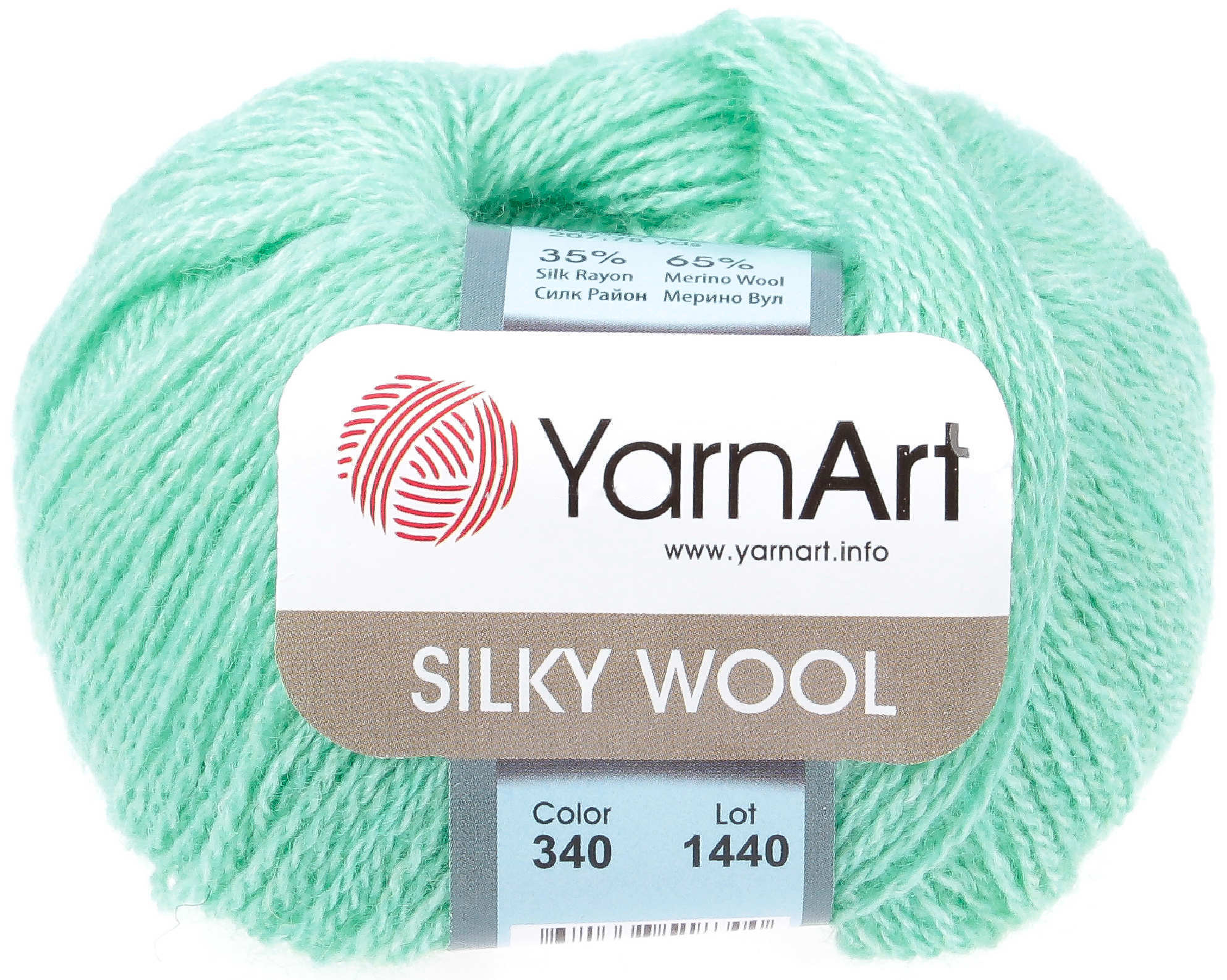 Пряжа YarnArt Silky Wool 340