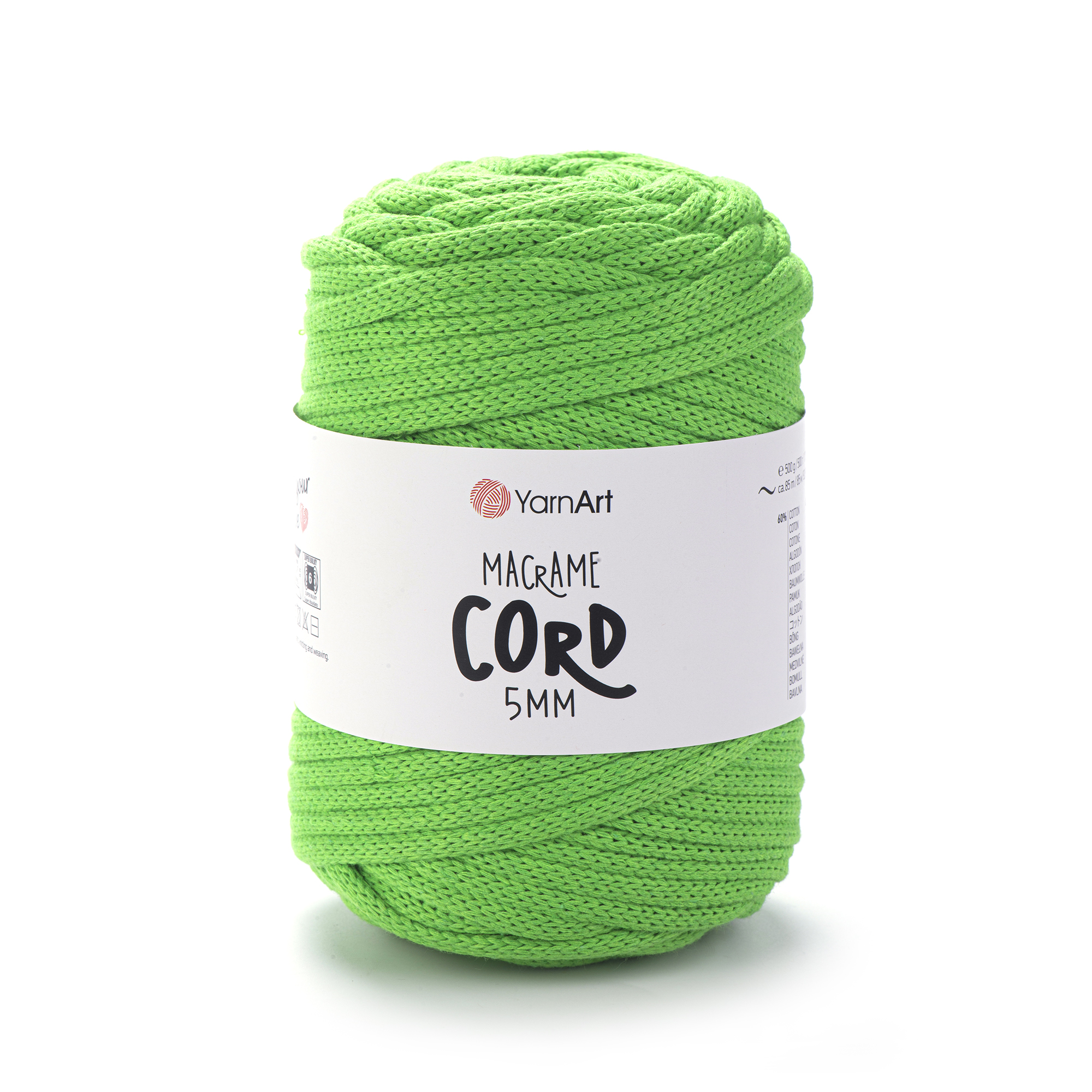 Пряжа YarnArt Macrame Cord 5mm 802