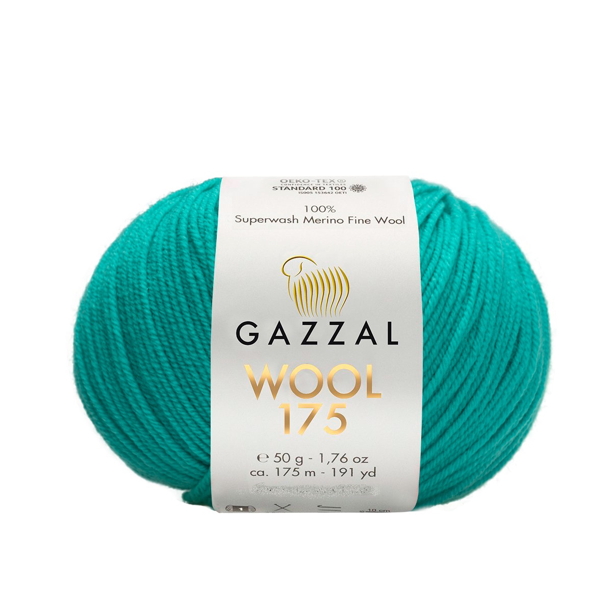 Пряжа Gazzal Wool 175 323