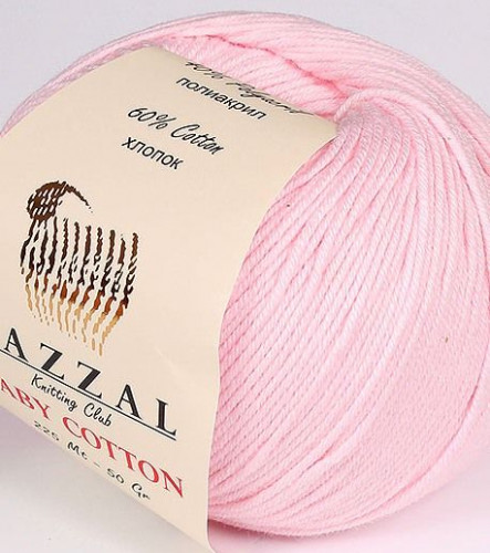 Пряжа Gazzal BabyCotton 3411