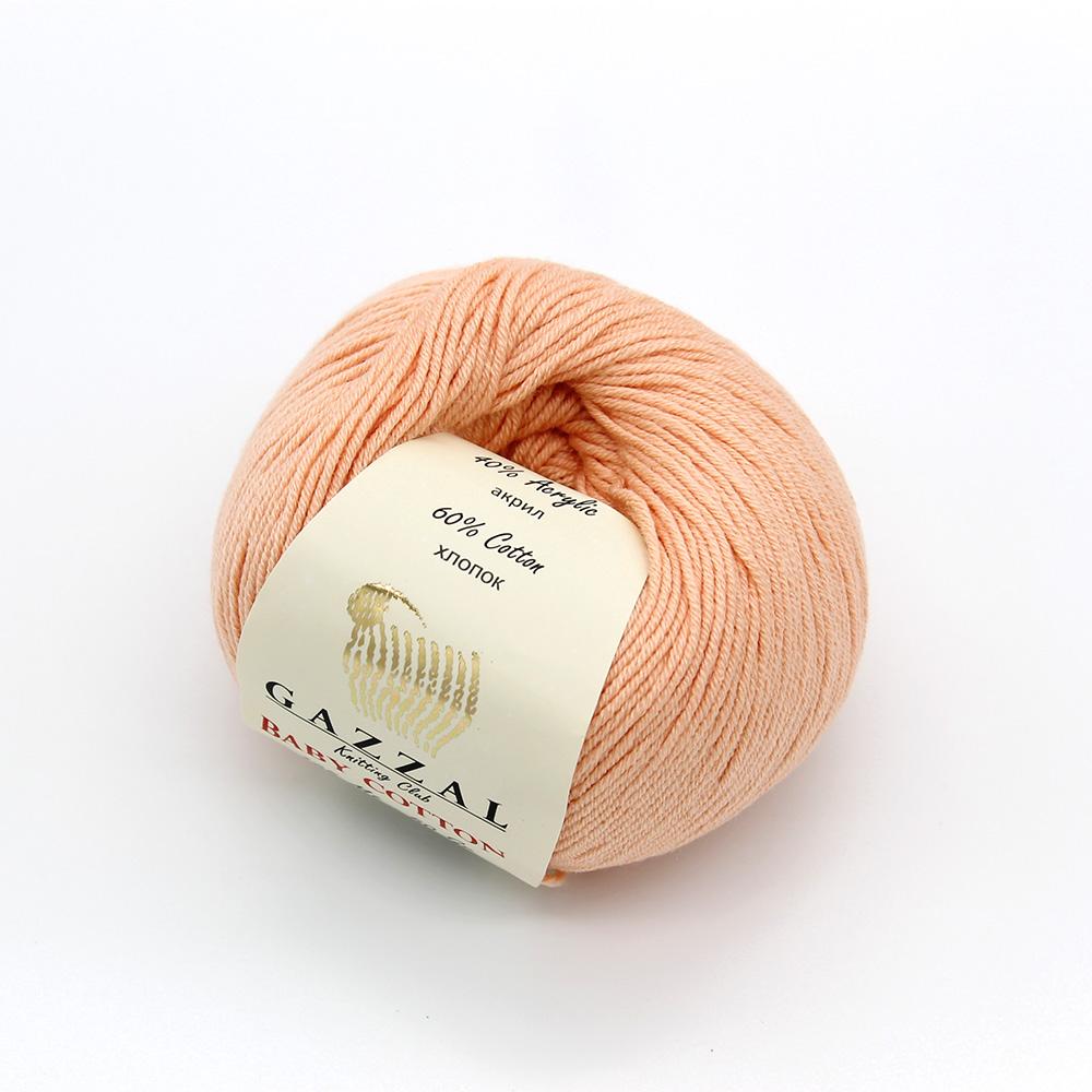 Пряжа Gazzal Baby Cotton 3412