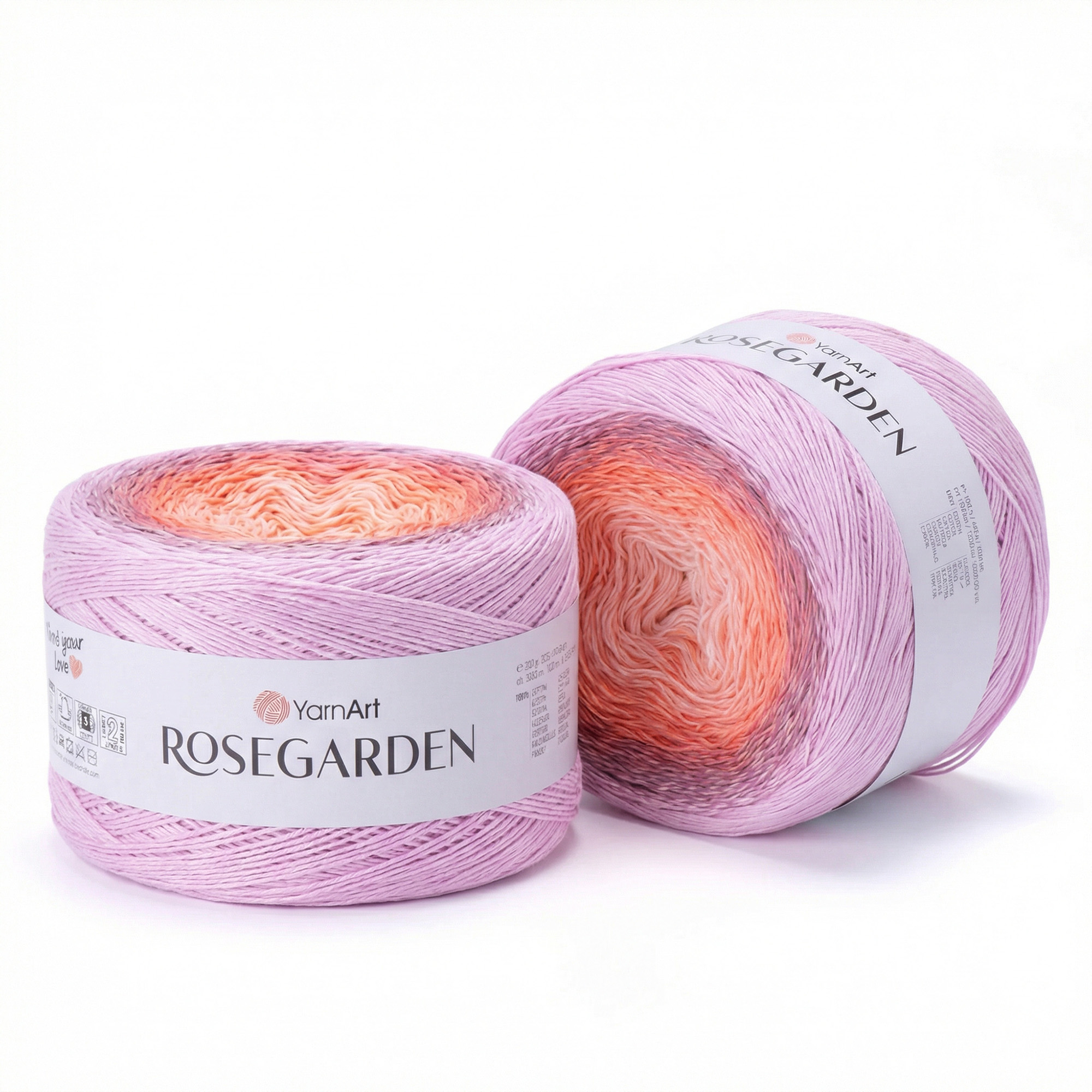 Пряжа YarnArt Rosegarden 330