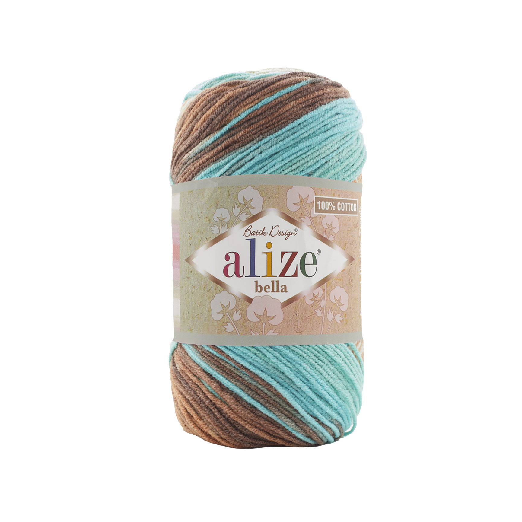 Пряжа Alize Bella Batik 100 4603