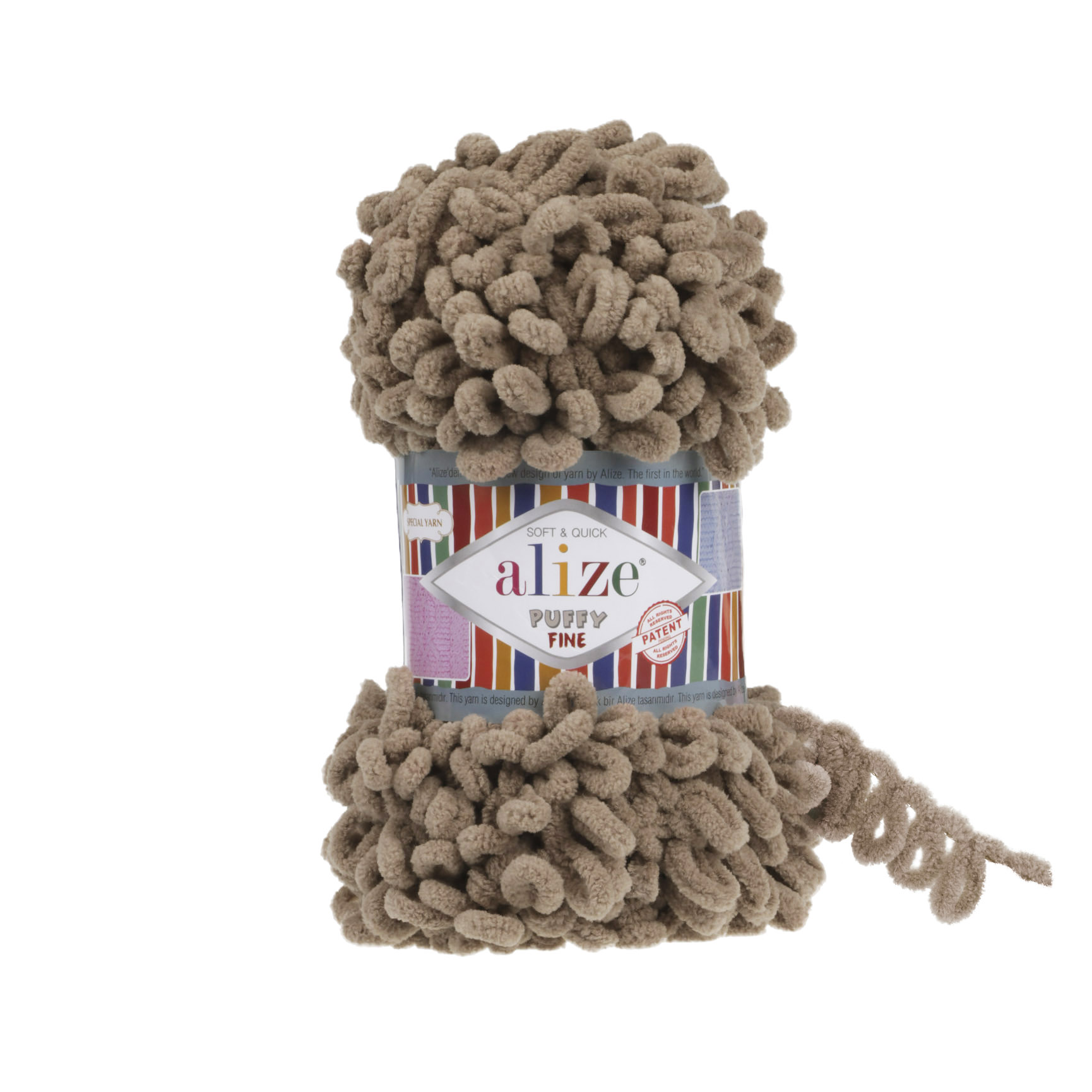Пряжа Alize Puffy Fine 329