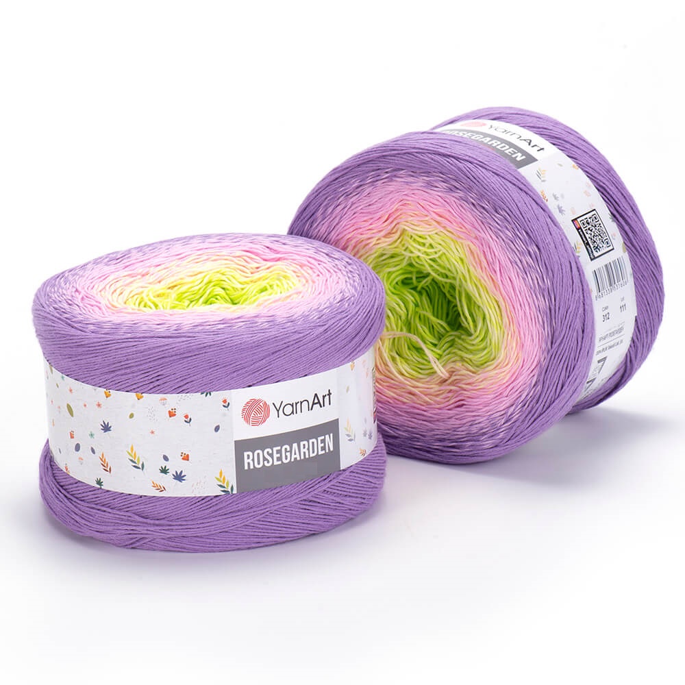 Пряжа YarnArt Rosegarden 312