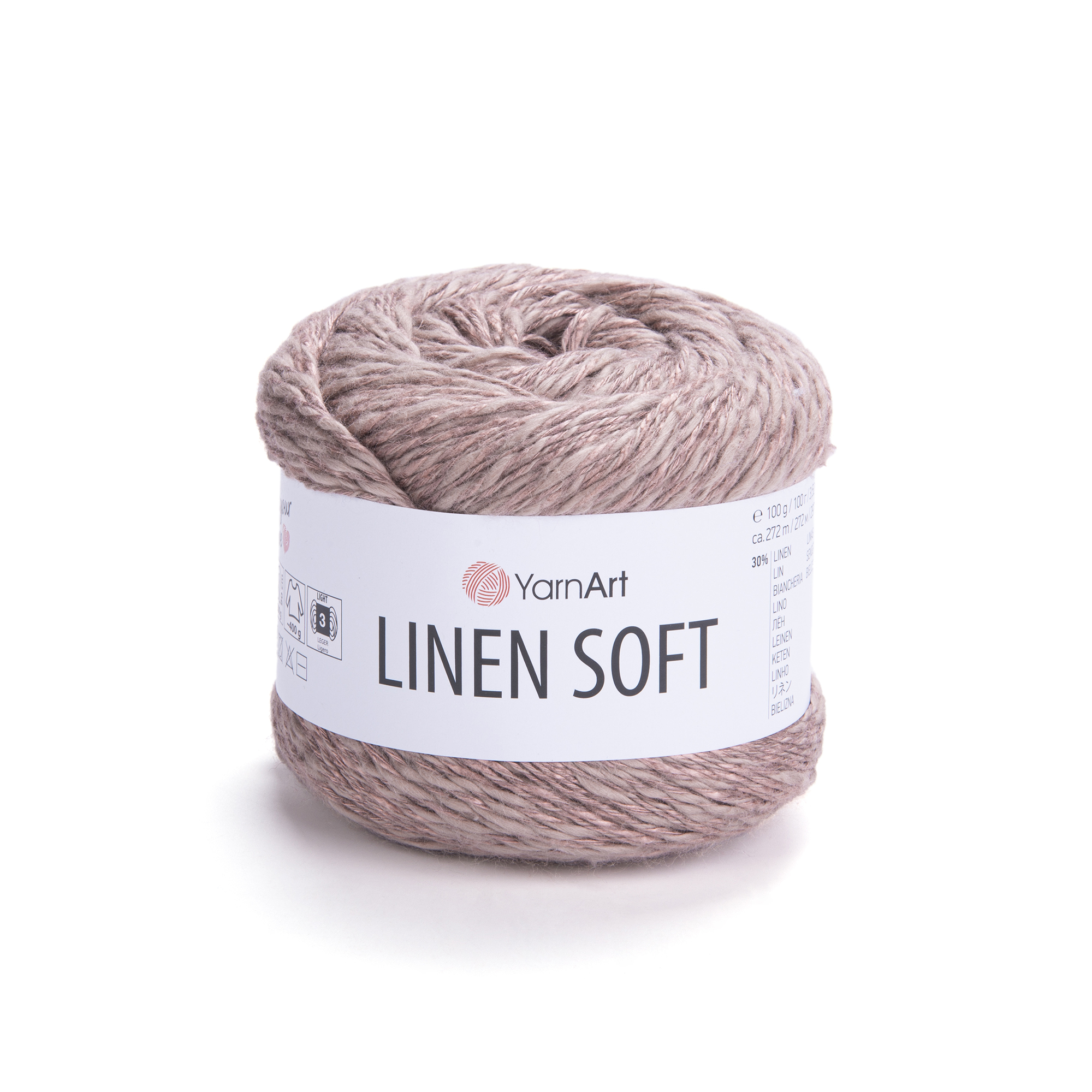 Пряжа YarnArt Linen Soft 7308
