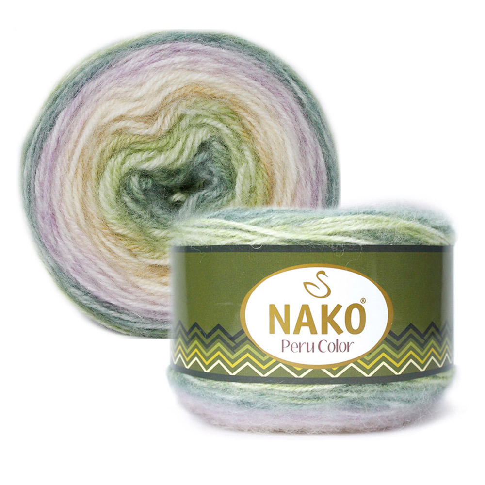 Пряжа Nako Peru Color 32185