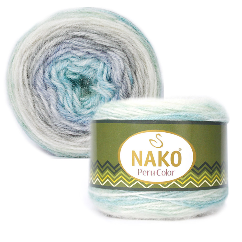 Пряжа Nako Peru Color 32184