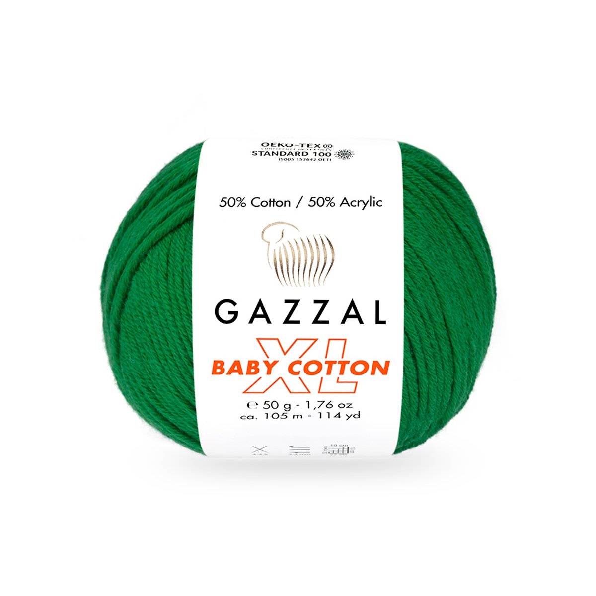 Пряжа Gazzal BabyCotton XL 3456