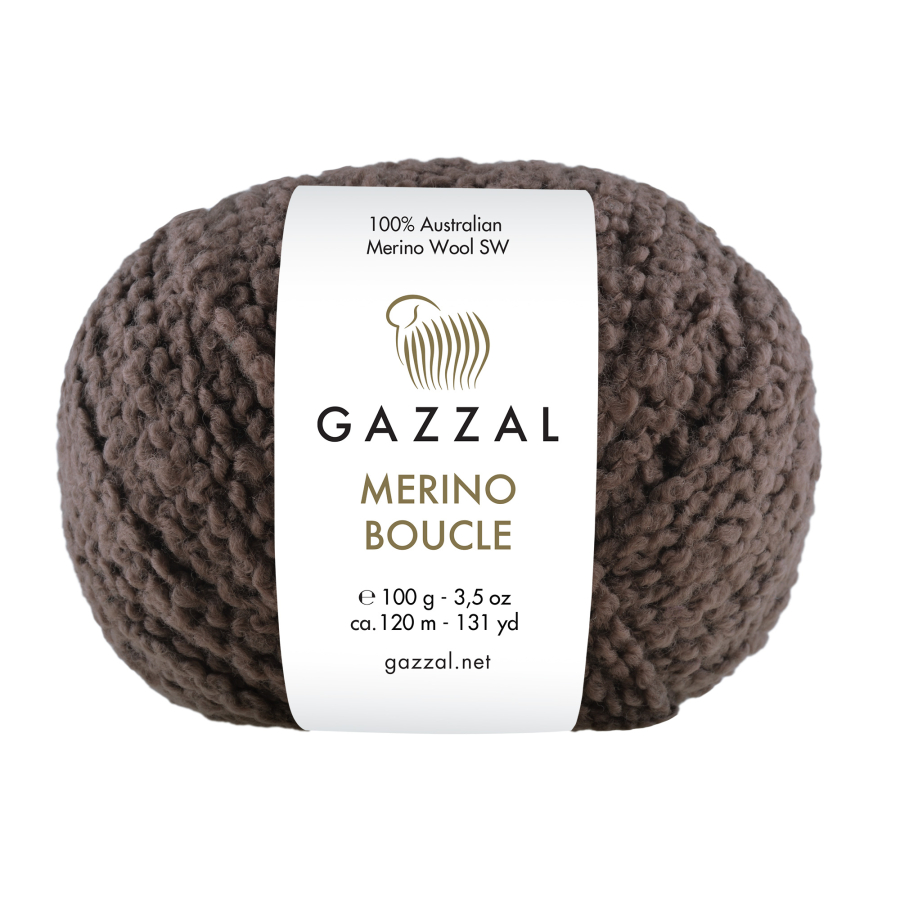 Пряжа Gazzal Merino Boucle 3763
