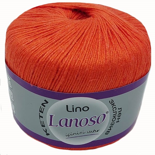 Пряжа Lanoso Lino 906