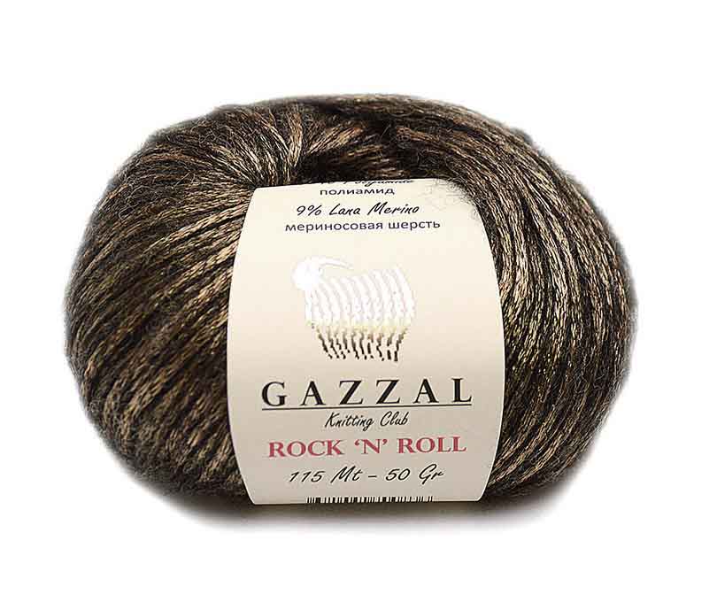 Пряжа Gazzal Rock'n'Roll 13181