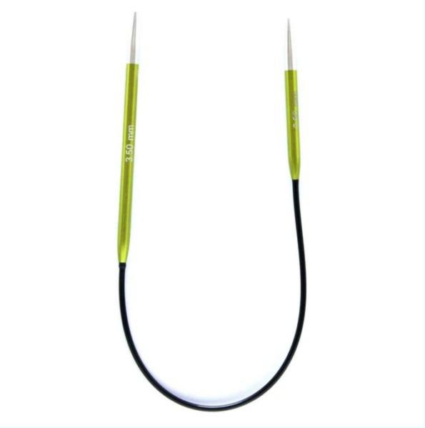 Спиці кругові 3.75мм 25см Zing KnitPro 47057