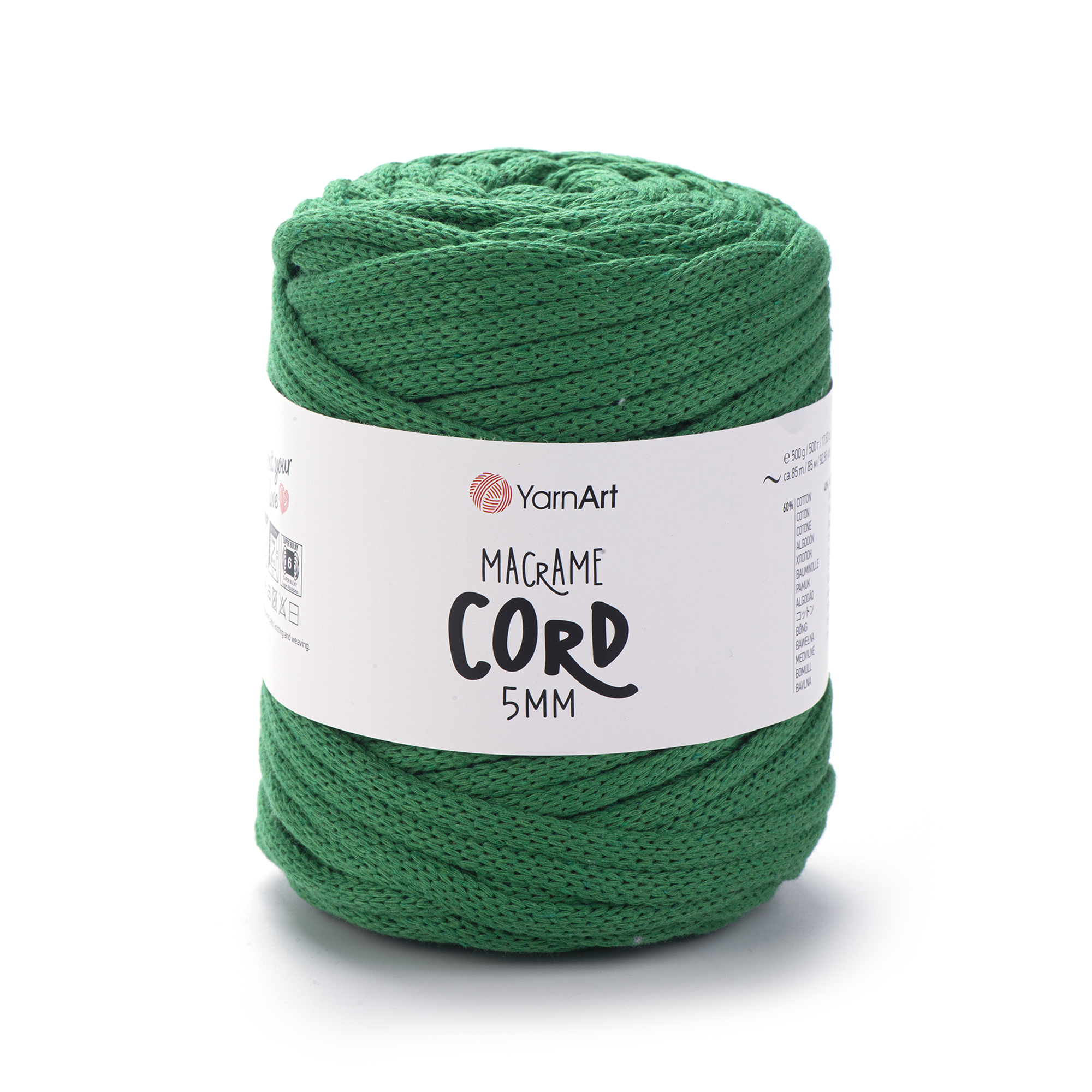 Пряжа YarnArt Macrame Cord 5mm 759