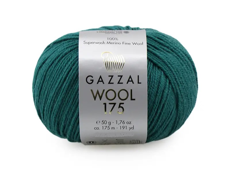 Пряжа Gazzal Wool 175 320