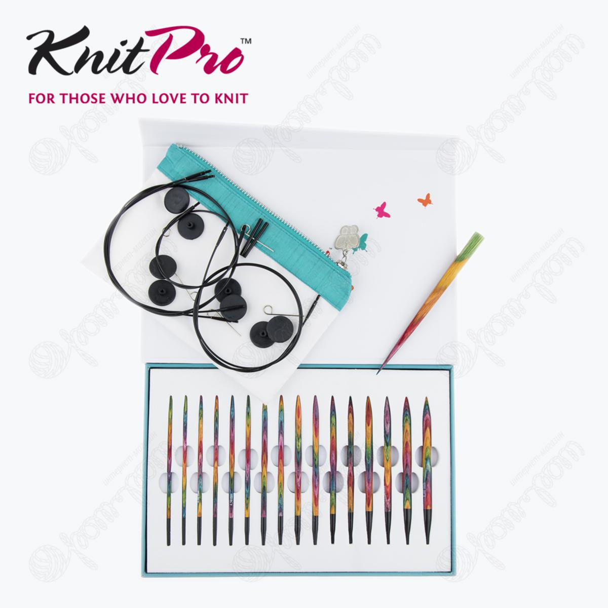 Подарунковий набір спиць "Colours of Life" KnitPro 20636