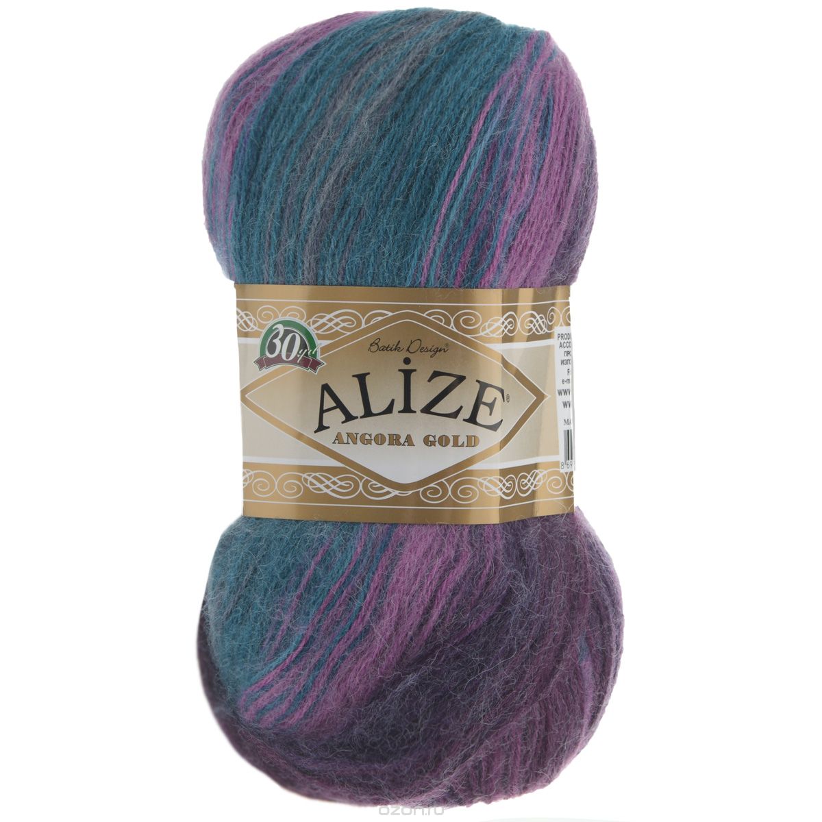 Пряжа Alize Angora Gold Batik 3366