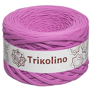 Пряжа трикотажная 7-9 мм "Trikolino" 100м. Фиалка