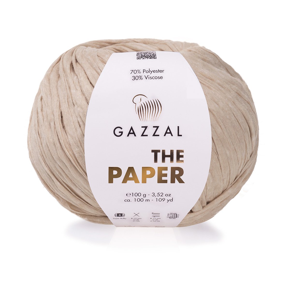 Пряжа Gazzal The Paper 3954