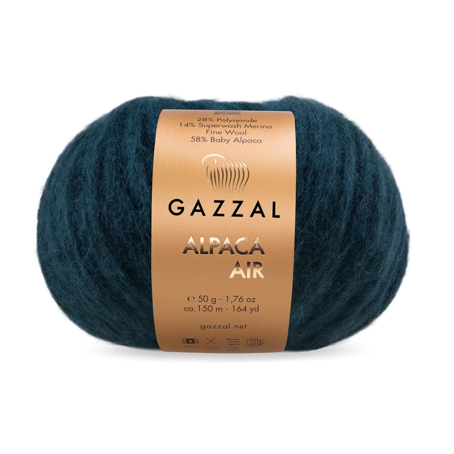 Пряжа Gazzal Alpaca Air 106