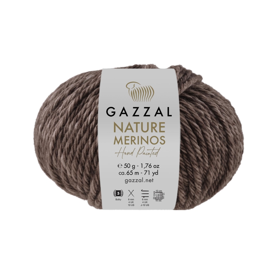Пряжа Gazzal Nature Merinos 8314