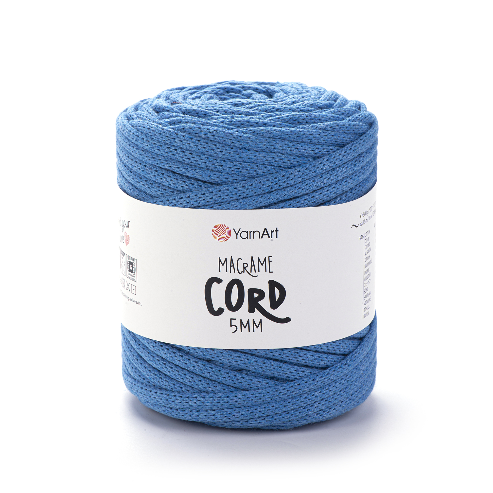 Пряжа YarnArt Macrame Cord 5mm 786