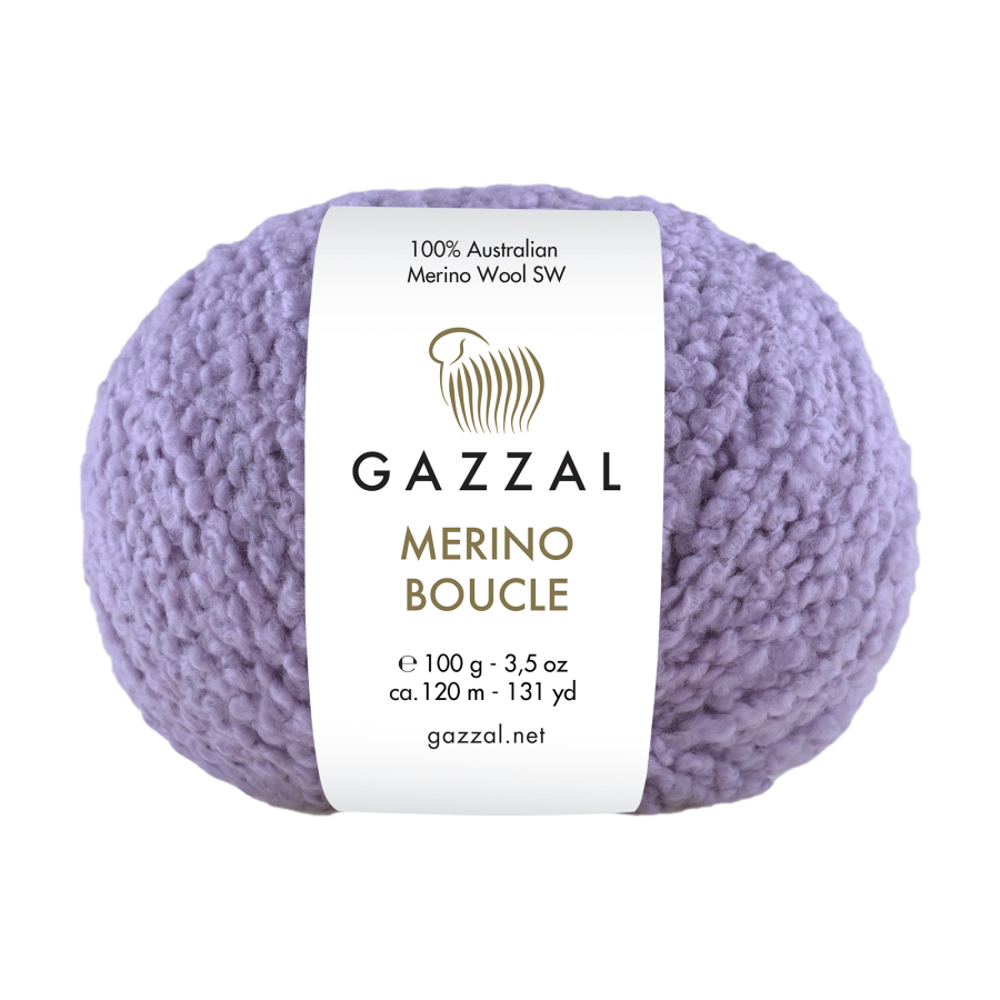 Пряжа Gazzal Merino Boucle 3772
