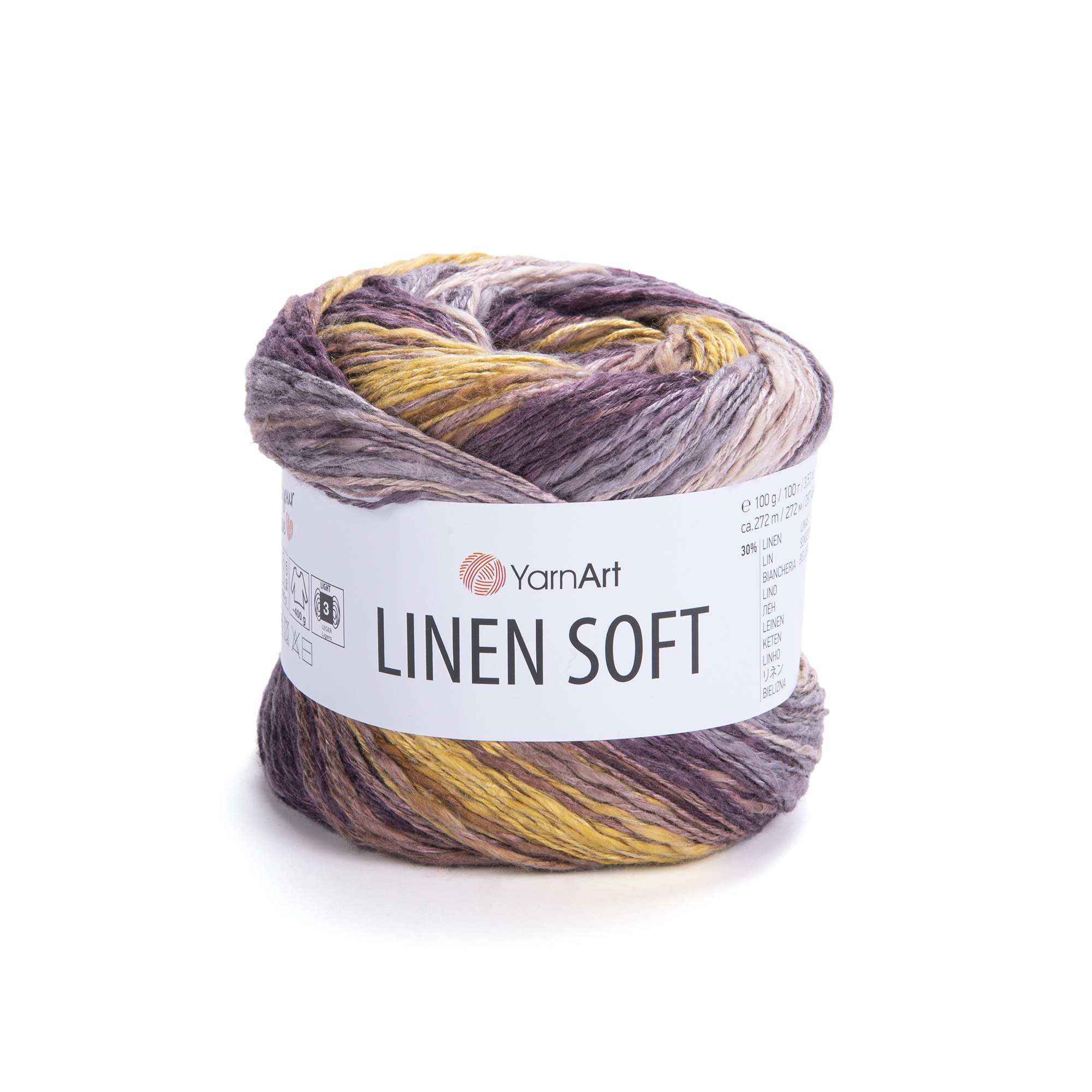 Пряжа YarnArt Linen Soft 7415