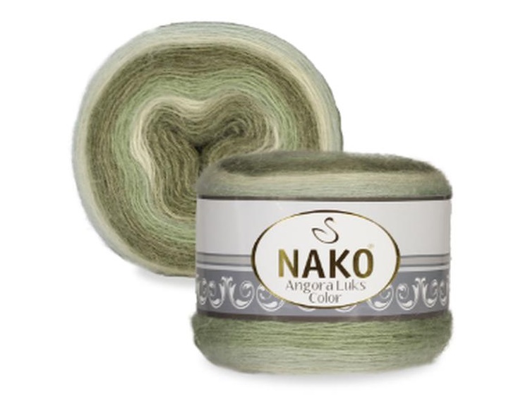 Пряжа Nako Angora Luks Color 82361