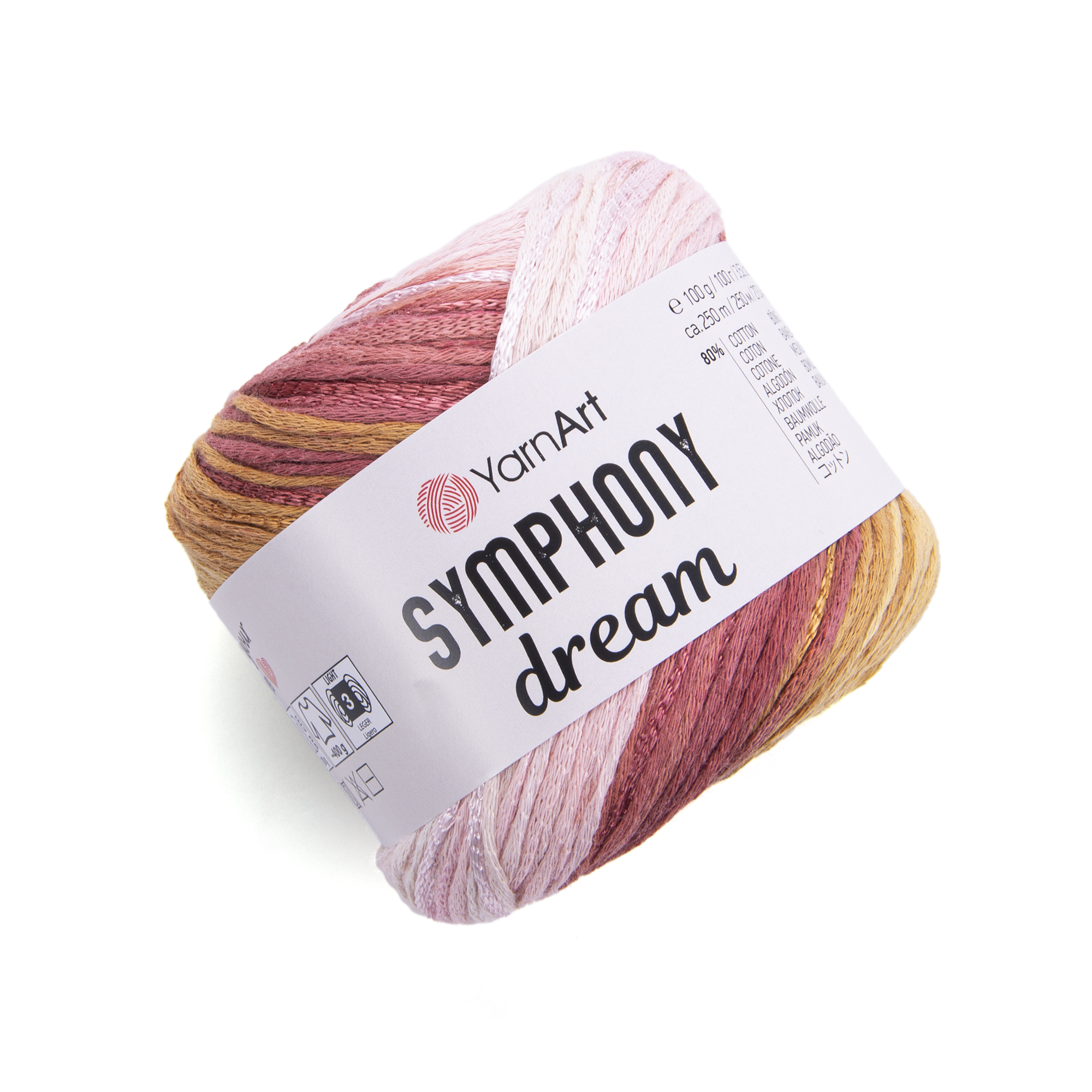 Пряжа YarnArt Symphony Dream 3104