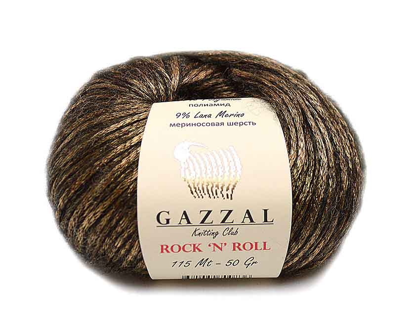 Пряжа Gazzal Rock'n'Roll 13186