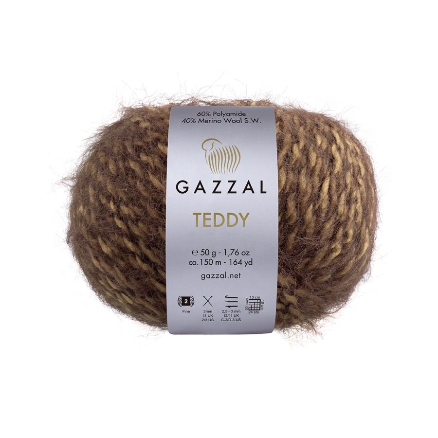 Пряжа Gazzal Teddy 6541
