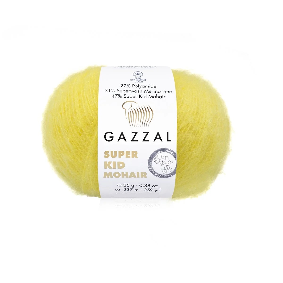 Пряжа Gazzal Super Kid Mohair 64431