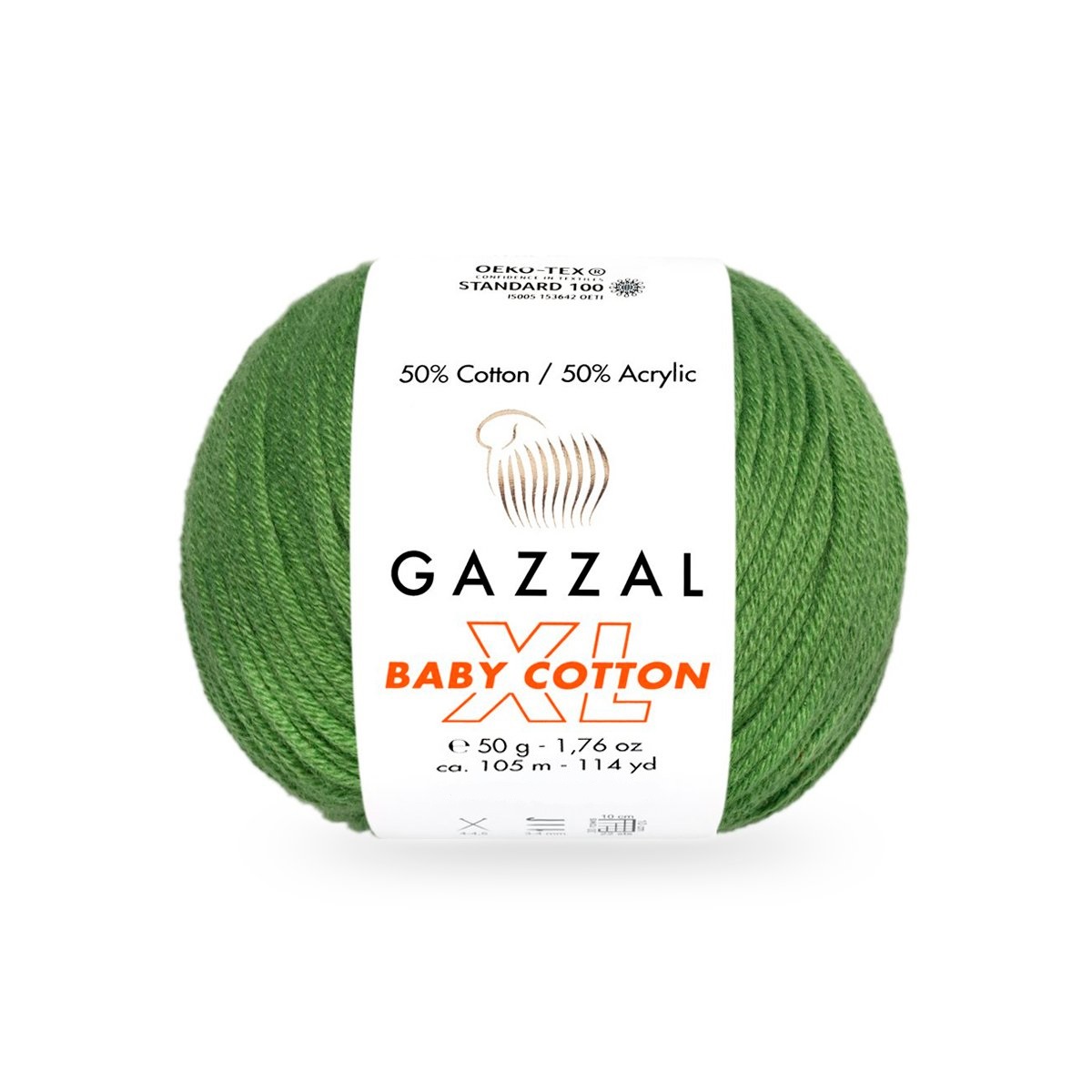 Пряжа Gazzal BabyCotton XL 3449