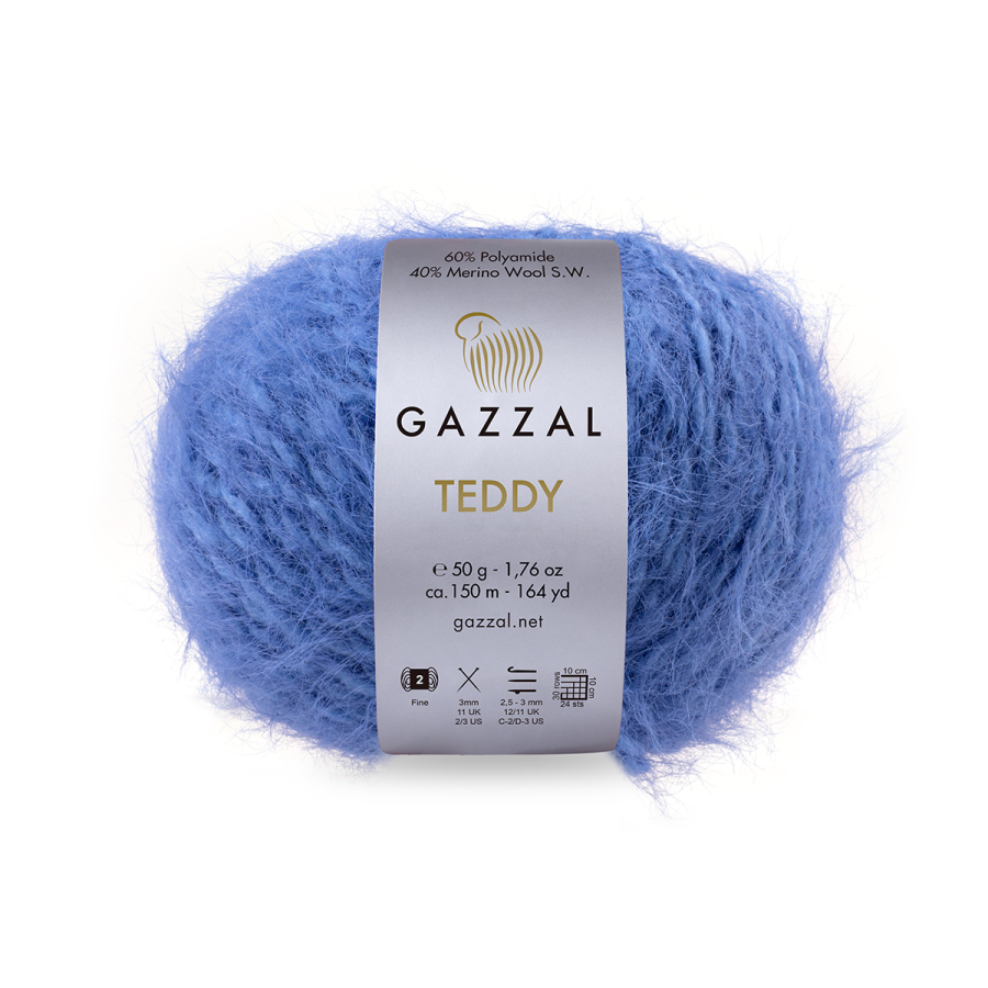 Пряжа Gazzal Teddy 6562