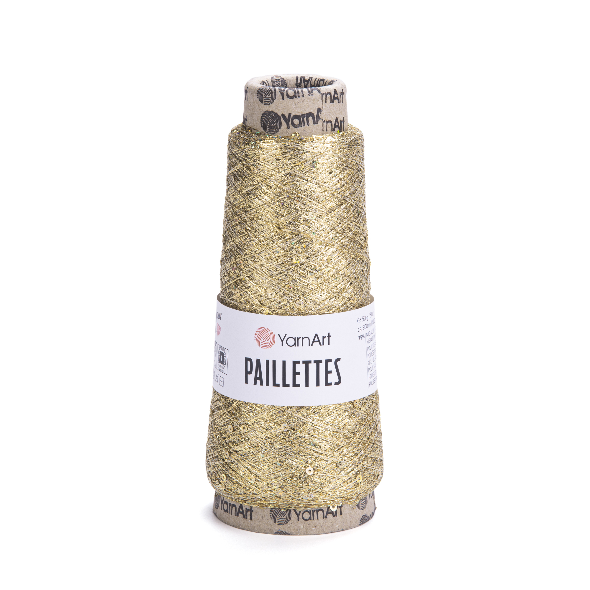 Пряжа YarnArt Paillettes 8002