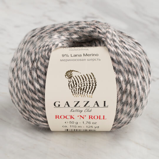 Пряжа Gazzal Rock'n'Roll 13954