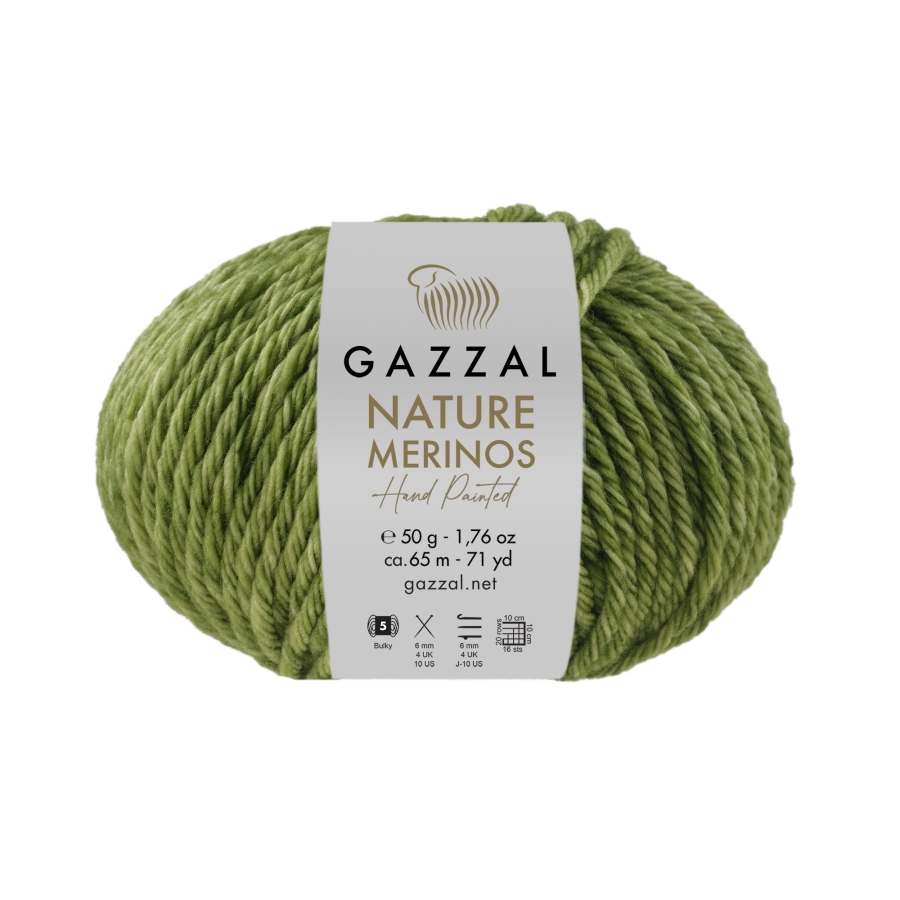 Пряжа Gazzal Nature Merinos 8305