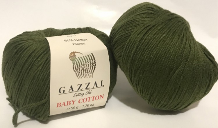 Пряжа Gazzal BabyCotton 3463