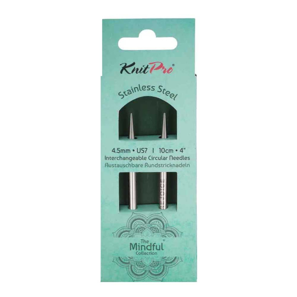 Спиці розбірні 4,5мм 10см Mindful Collection KnitPro 36176