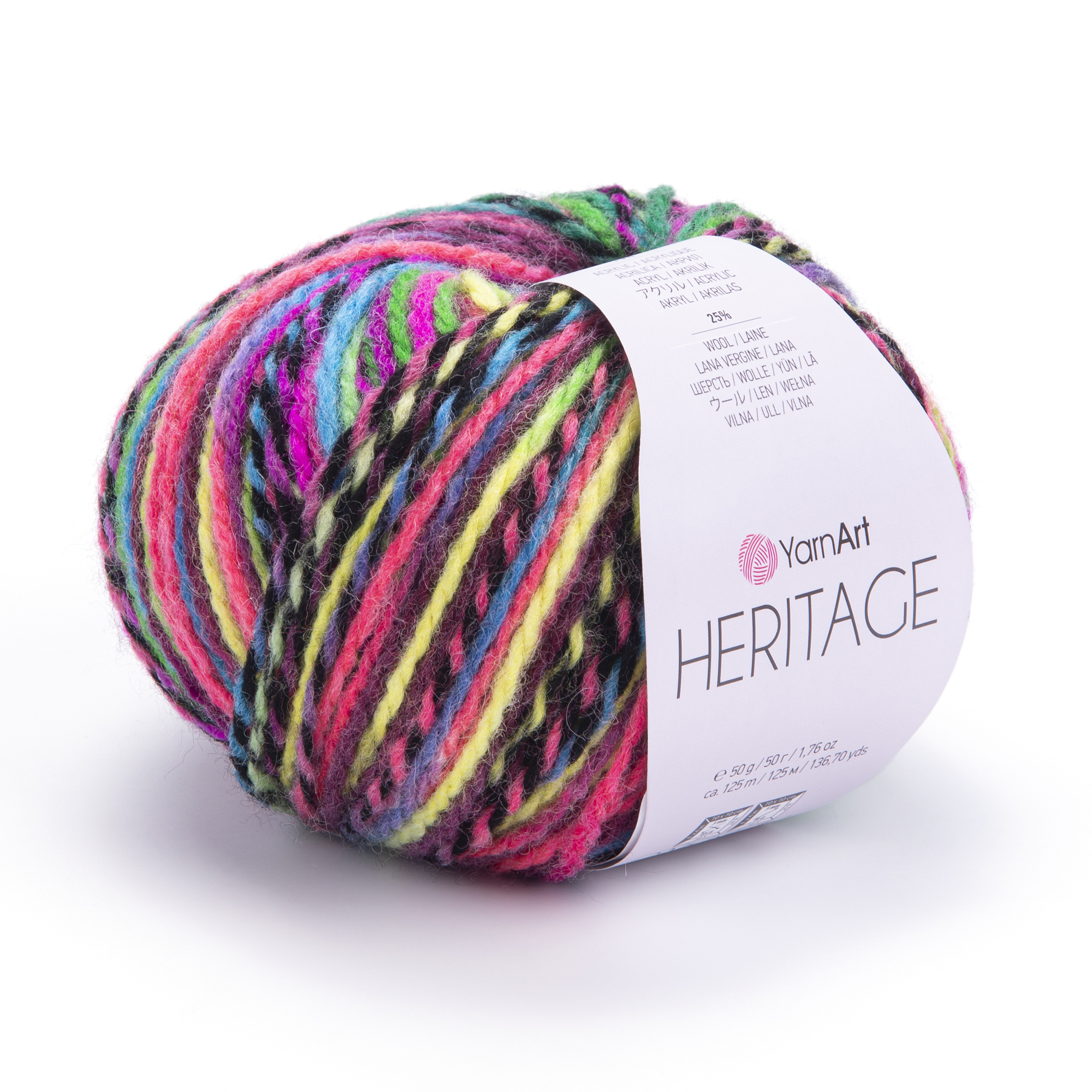 Пряжа YarnArt Heritage 340