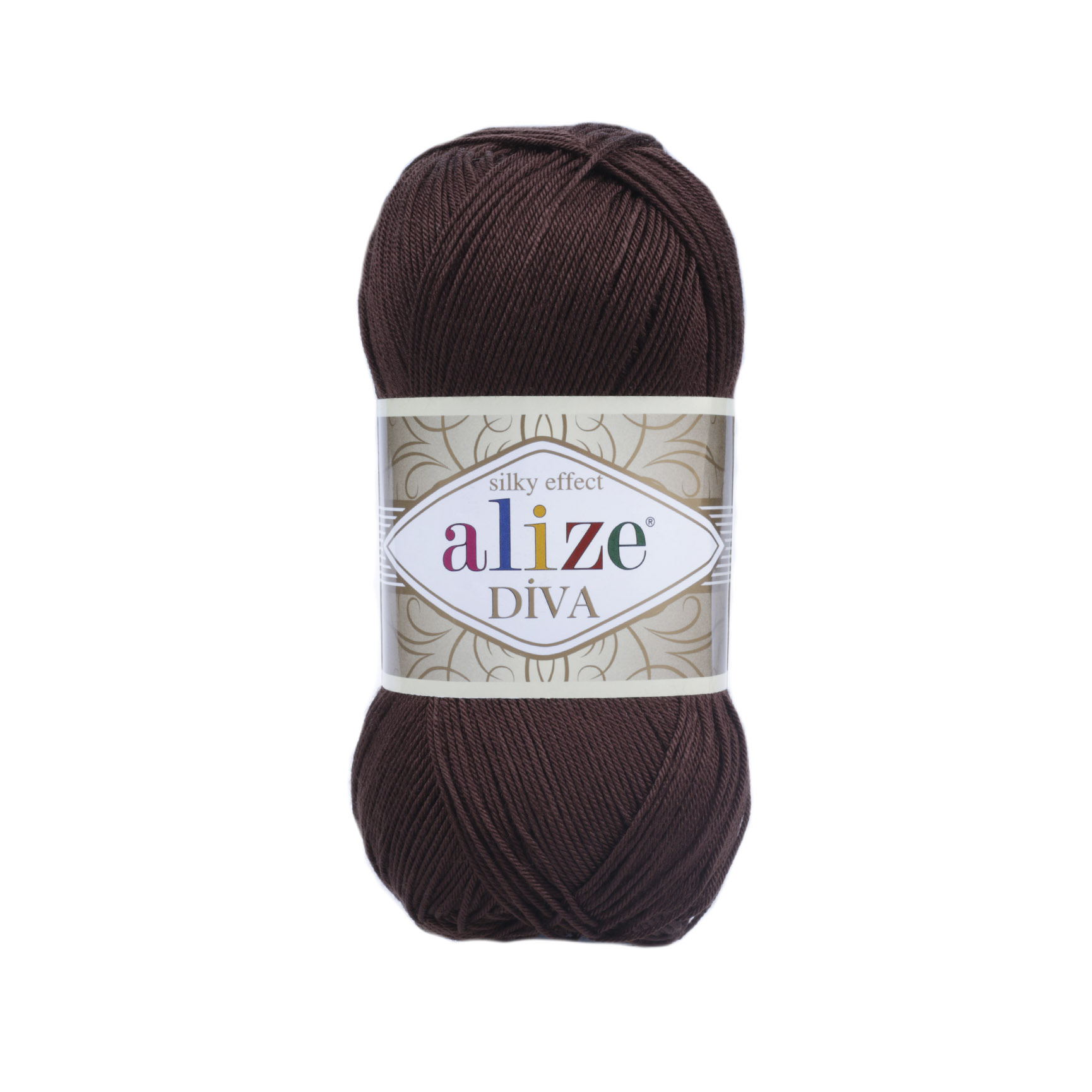 Пряжа Alize Diva 26 Brown