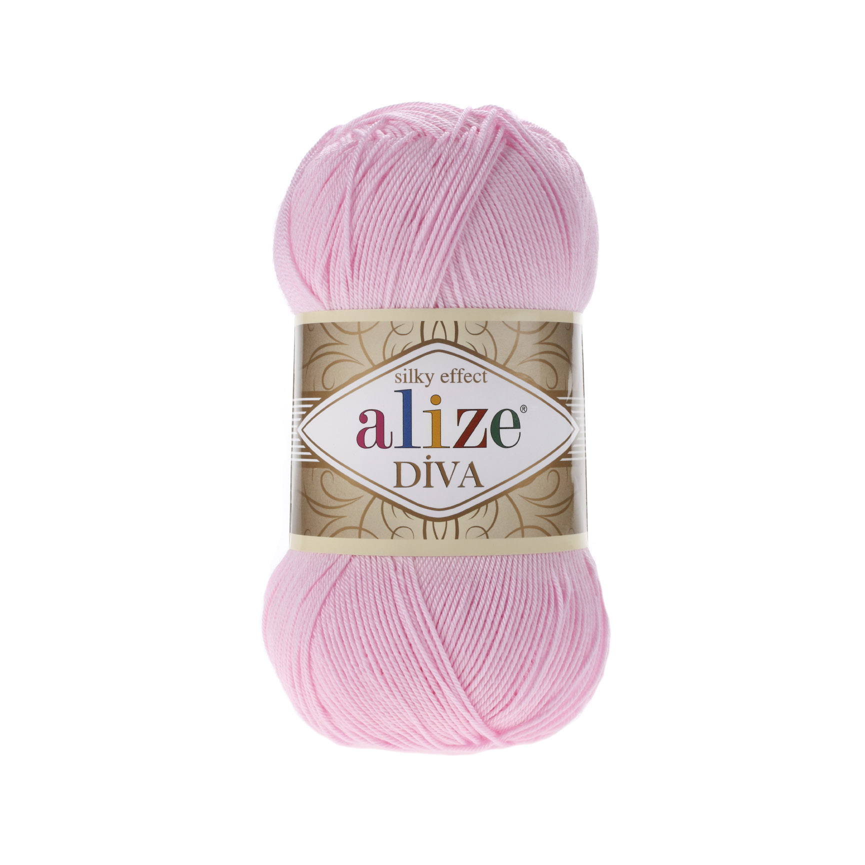 Пряжа Alize Diva 185 Baby pink