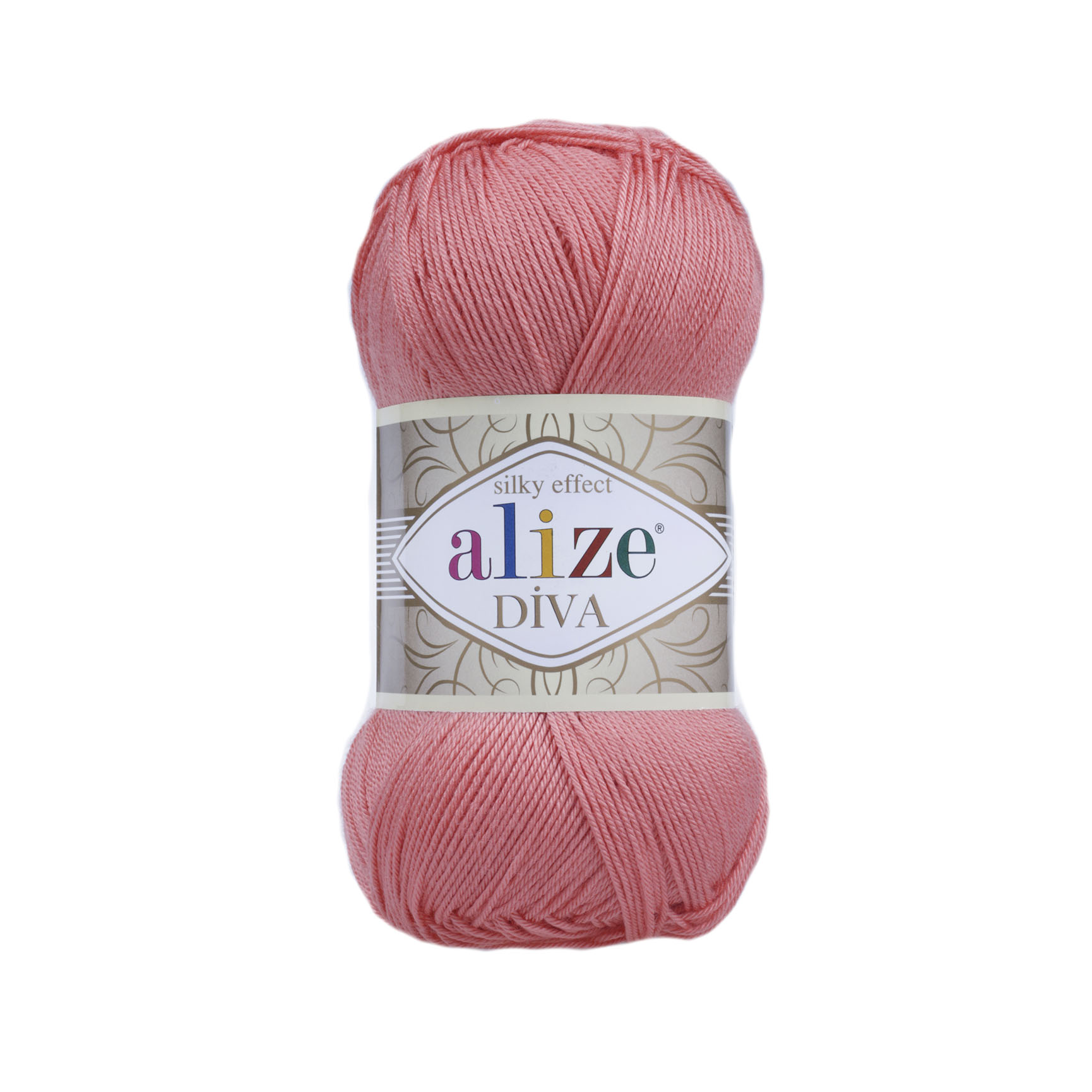 Пряжа Alize Diva 619 Coral