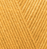 Пряжа Alize Diva 488 Dark Yellow